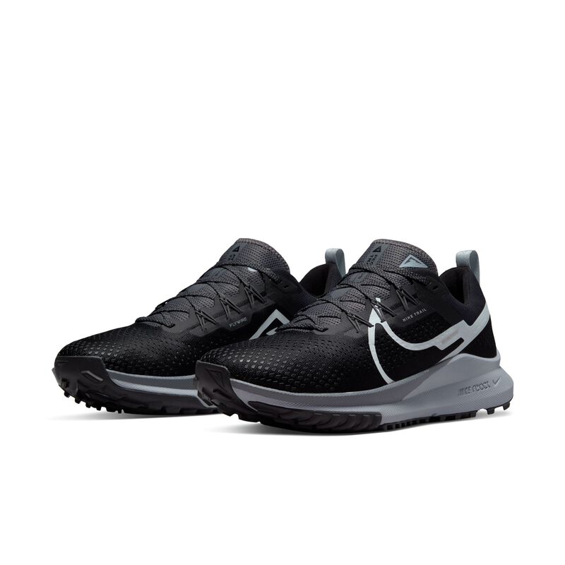 Nike React Pegasus Trail 4, Negro/Gris oscuro/Gris lobo/Halo, hi-res