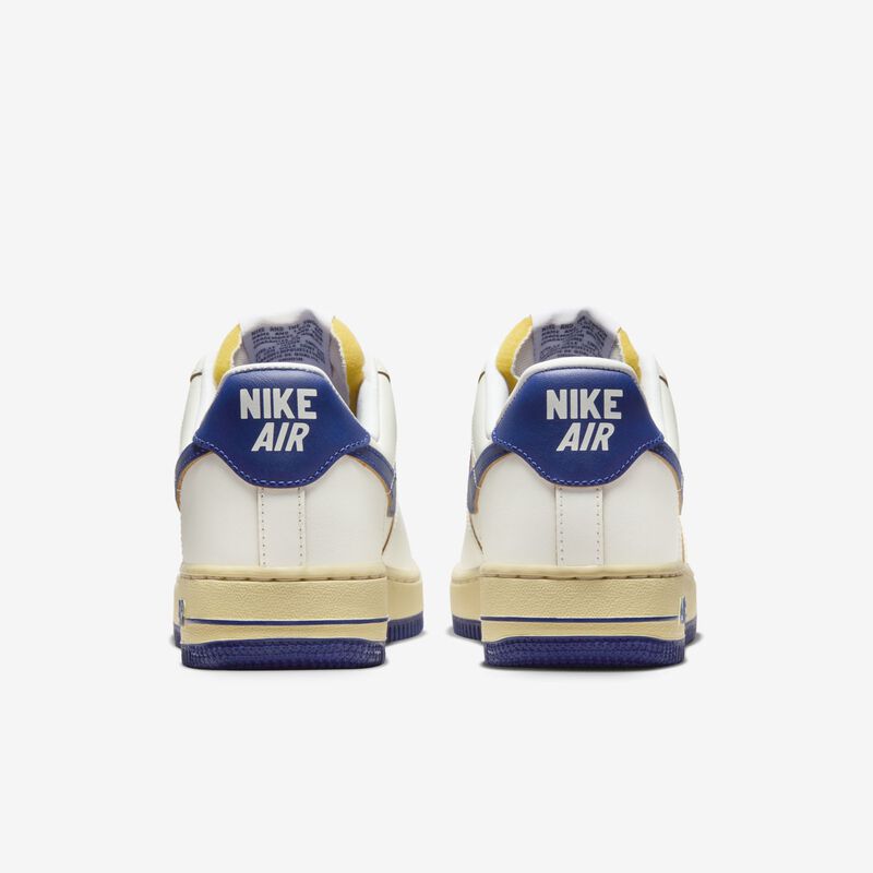 Nike Air Force 1 '07, Vela/Vainilla pálido/Gamuza dorado/Azul royal intenso, hi-res