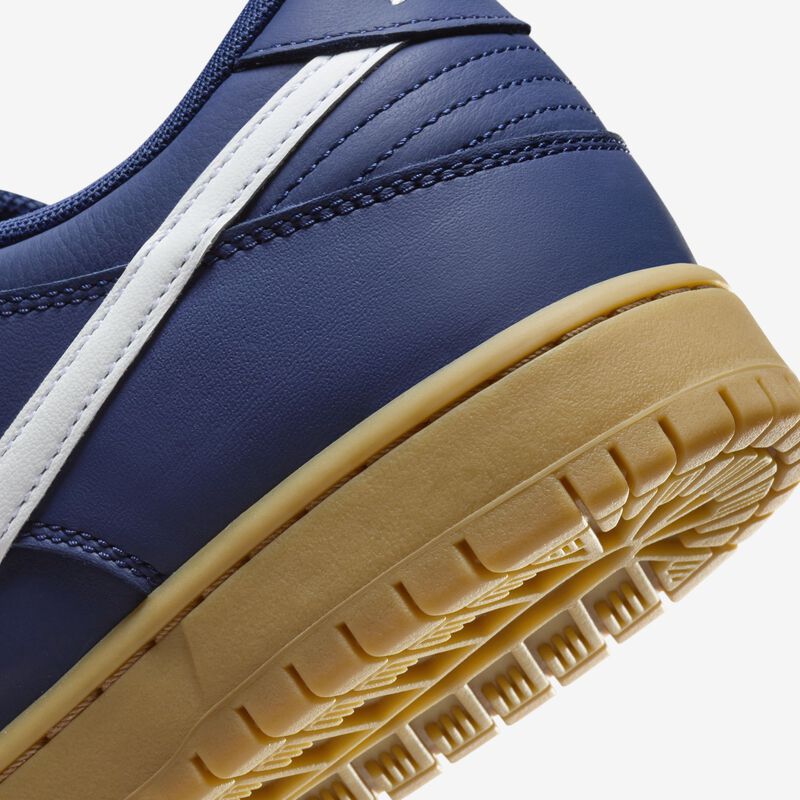 Nike SB Dunk Low Pro, Azul Marino/Azul Marino/Goma Marrón Claro/Blanco, hi-res