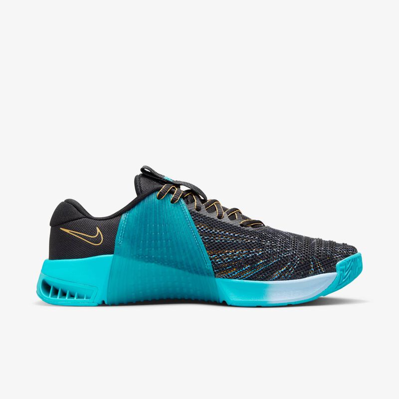 Nike Metcon 9 AMP, Negro/Cactus Polvoriento/Azul Psíquico/Negro, hi-res