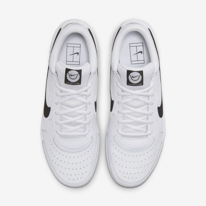 NikeCourt Air Zoom Lite 3, Blanco/Negro, hi-res