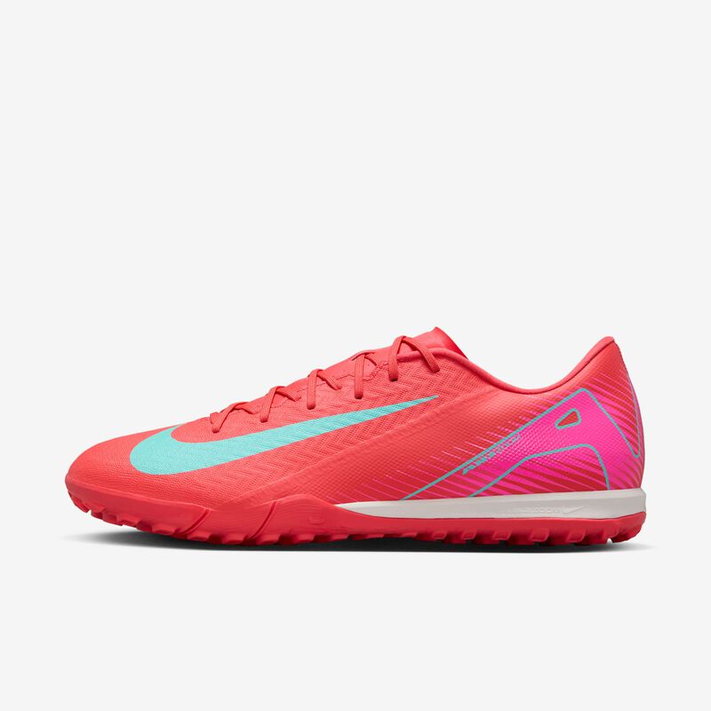 Nike Mercurial Vapor 16 Academy, Brasa Resplandor/Verde Aurora, hi-res