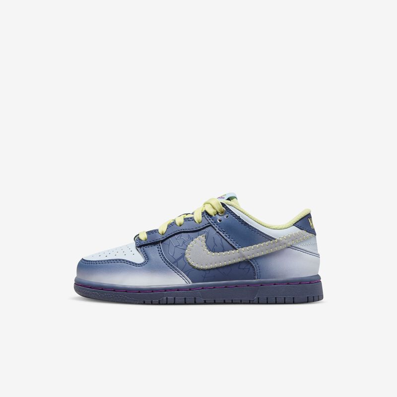 Nike Dunk Low, Azul difuso/Verde luminoso/Sueño fucsia/Tinte azul, hi-res