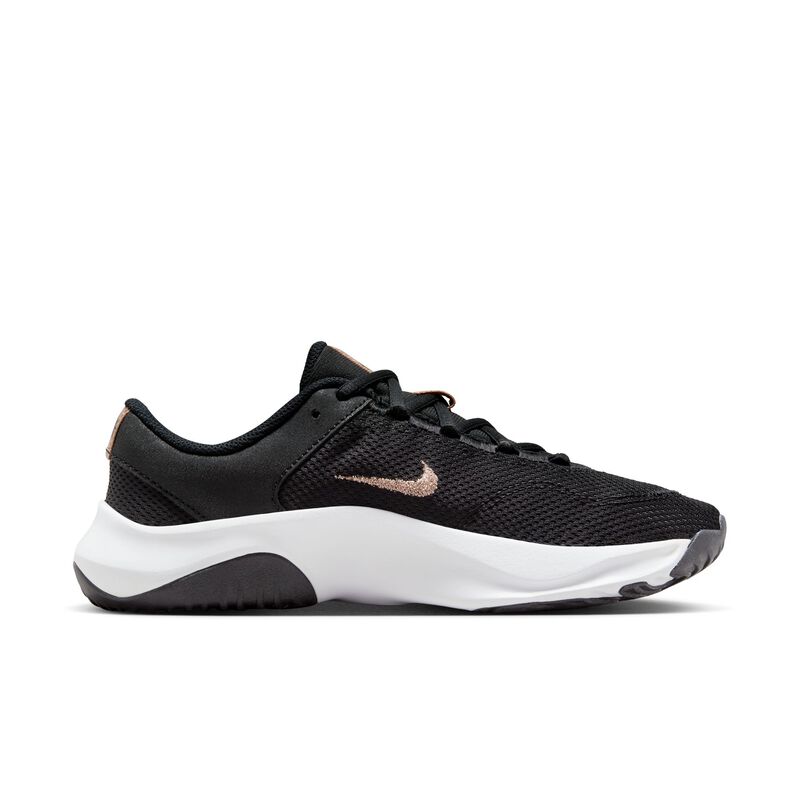 Nike Legend Essential 3 NN P, Negro/Rojo Bronce-Blanco, hi-res