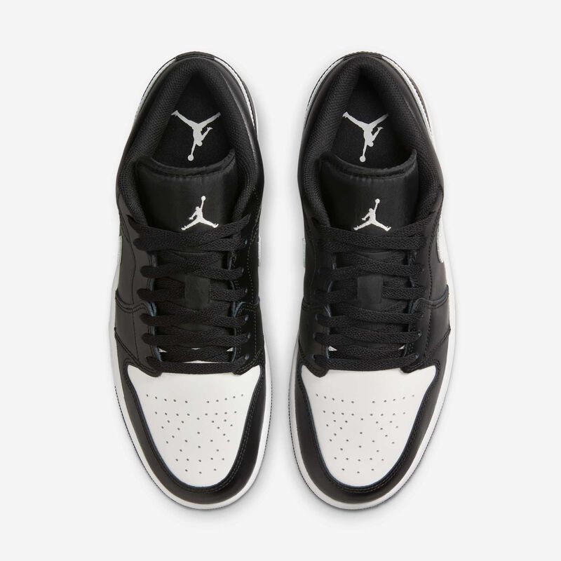 Air Jordan 1 Low, Negro/Blanco Cumbre, hi-res