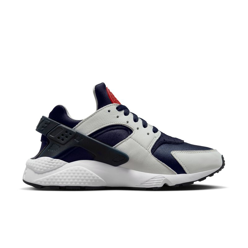 Nike Air Huarache, Obsidiana oscura/Polvo de fotones/Blanco/Rojo pista, hi-res