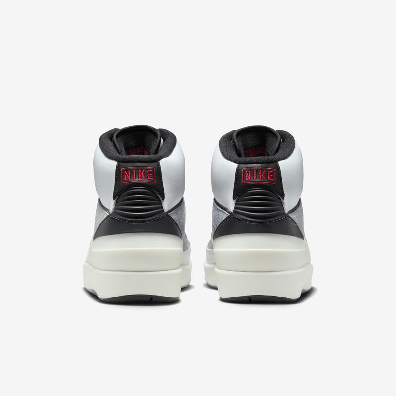 Air Jordan 2 Retro "Python", Blanco/Negro/Vela/Fuego Rojo, hi-res