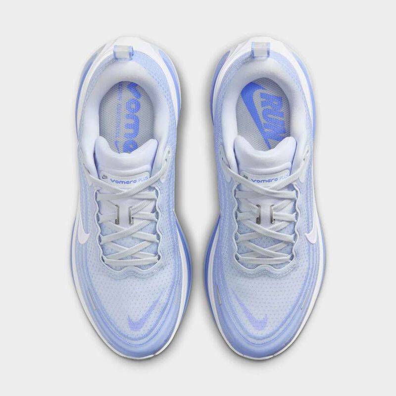 Nike Vomero Plus, F&uacute;tbol Gris/Blanco-Aluminio-Royal Pulse, hi-res