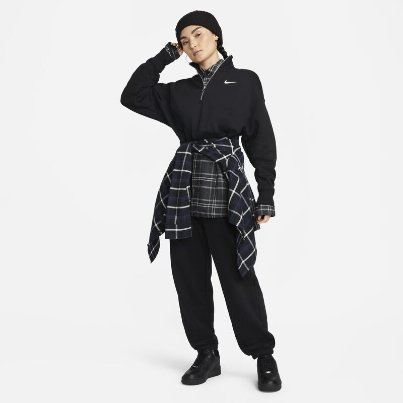 Nike Sportswear Phoenix, Negro/Vela, hi-res