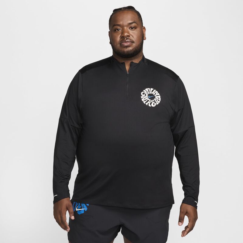 Nike Element Run Energy, Negro/Azul Foto Claro, hi-res