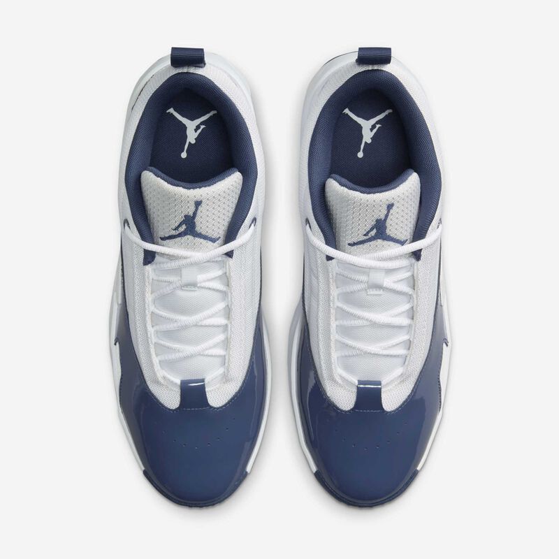 Jordan Max Aura 6, Blanco/Azul Marino Medianoche, hi-res