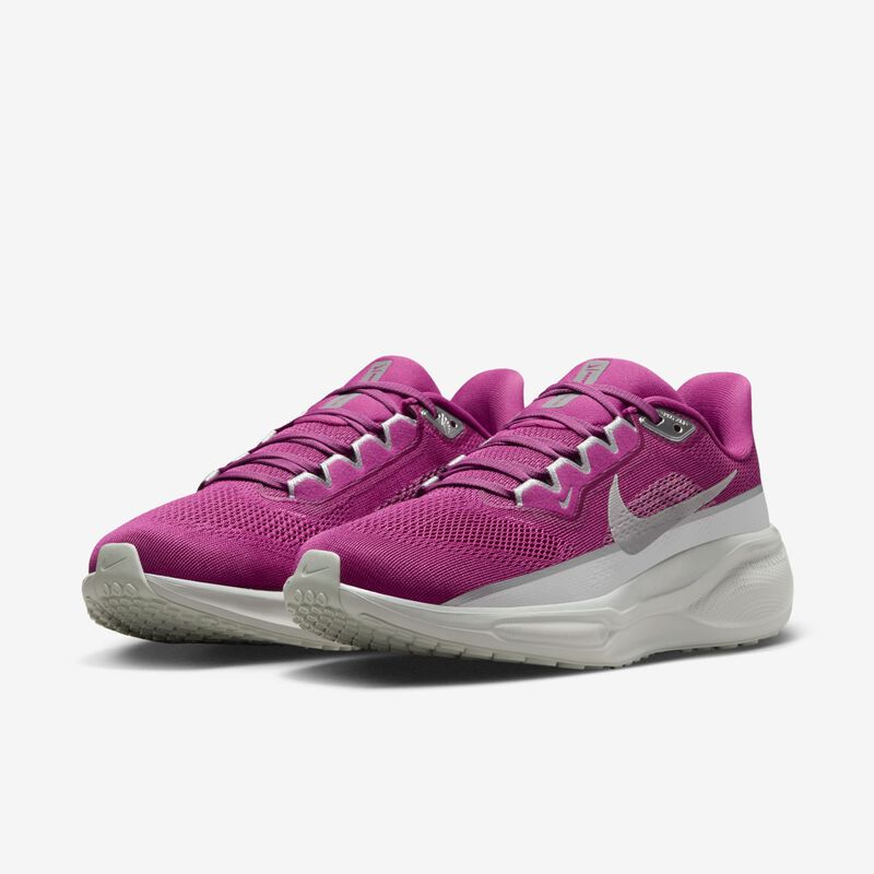 Nike Pegasus 41 Premium, Fucsia Caliente/Plata Claro/Fucsia Medio/Plata Metalizado, hi-res