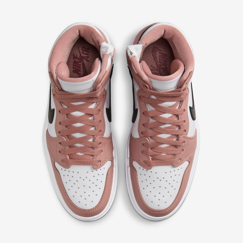 Air Jordan 1 Elevate High, Rojo nebulosa/Blanco/Negro, hi-res