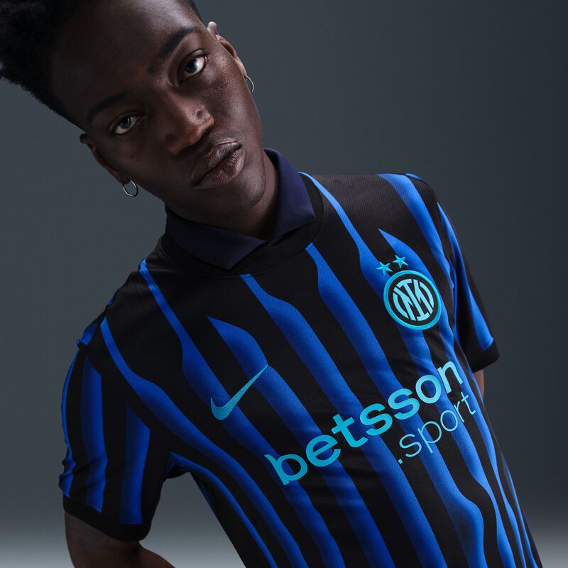 Inter Milan 2025/26 Stadium Home, Azul Lyon/Negro/Azul Cloro, hi-res
