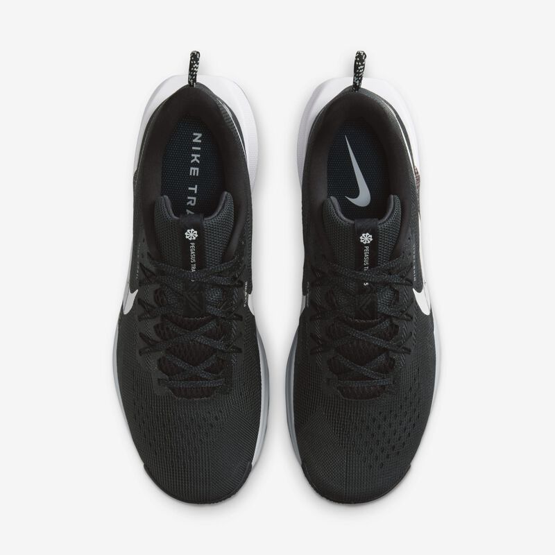 Nike Pegasus Trail 5, Negro/Antracita/Gris lobo/Blanco, hi-res