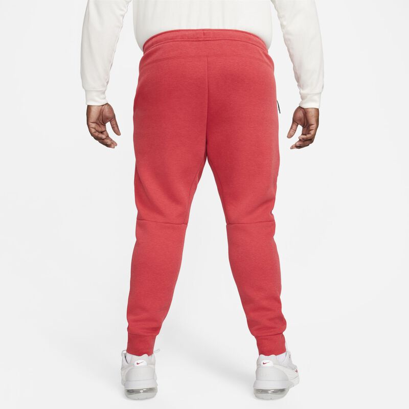 Nike Sportswear Tech Fleece, Rojo universitario claro jaspeado/Negro, hi-res