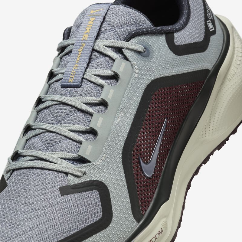 Nike Pegasus 41 GORE-TEX, Piedra Pómez Clara/Aplastamiento Burdeos/Gris Humo Oscuro/Pizarra Cenicienta, hi-res