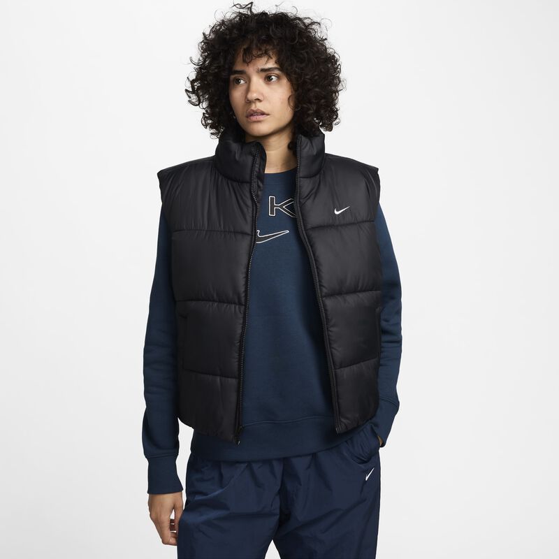 Nike Sportswear Classic Puffer, Negro/Blanco, hi-res
