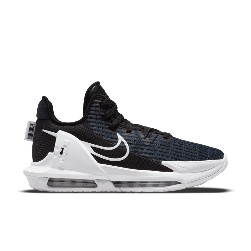 Nike LeBron Witness 6, Negro/Obsidiana oscuro/Blanco, hi-res