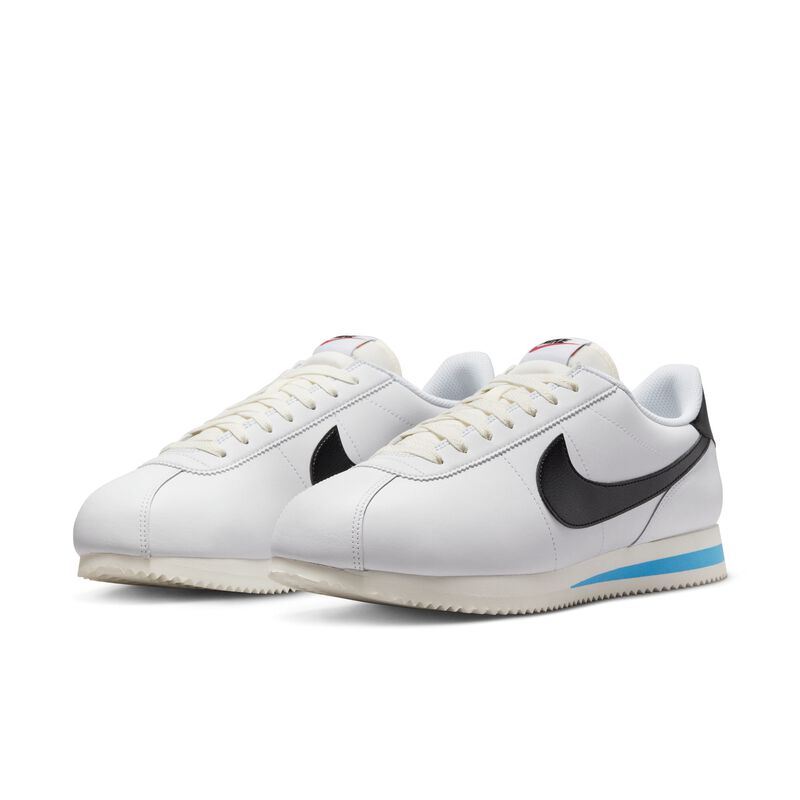 Nike Cortez, Blanco/Azul Foto Claro/Vela/Negro, hi-res