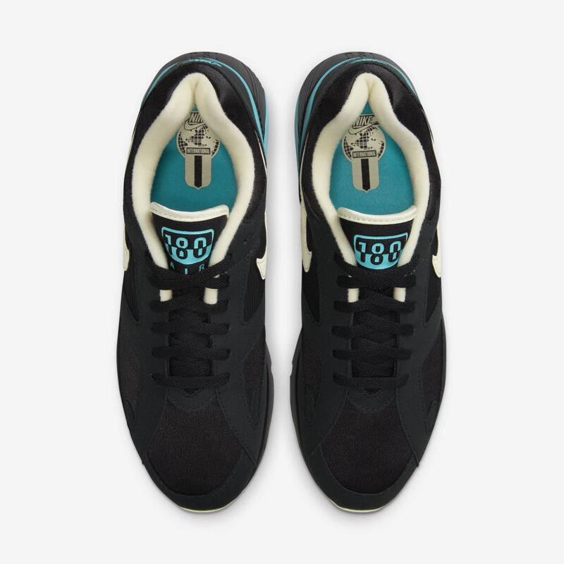 Nike Air 180, Negro/Cactus Empolvado/Alabastro, hi-res