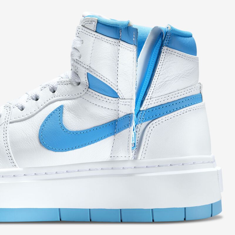 Air Jordan 1 Elevate High, Blanco/Blanco/Azul Polvo Oscuro, hi-res