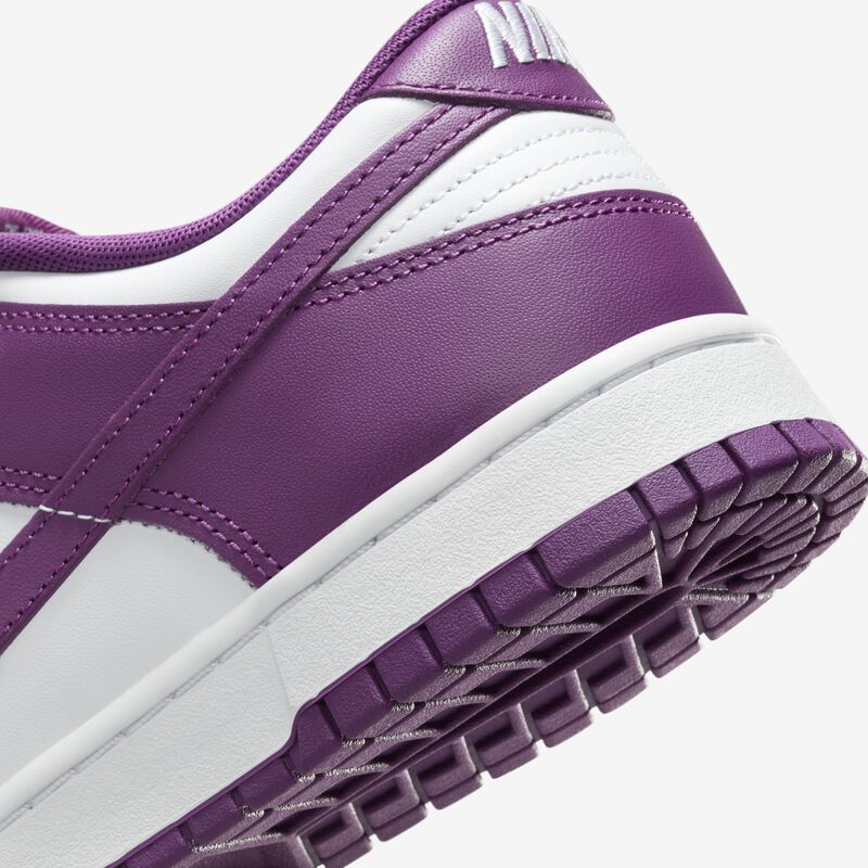 Nike Dunk Low Retro, Blanco/Blanco/Violeta Viotech, hi-res