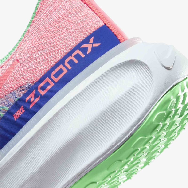 Nike Invincible 3, Blanco/Azul carrera/Naranja láser/Ponche cálido, hi-res