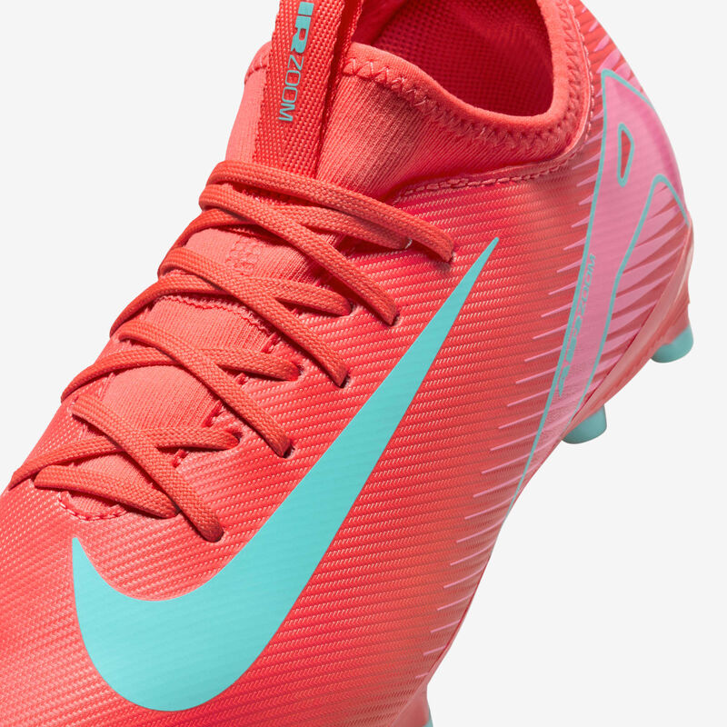 Nike Jr. Mercurial Vapor 16 Academy, Brasa Resplandor/Verde Aurora, hi-res