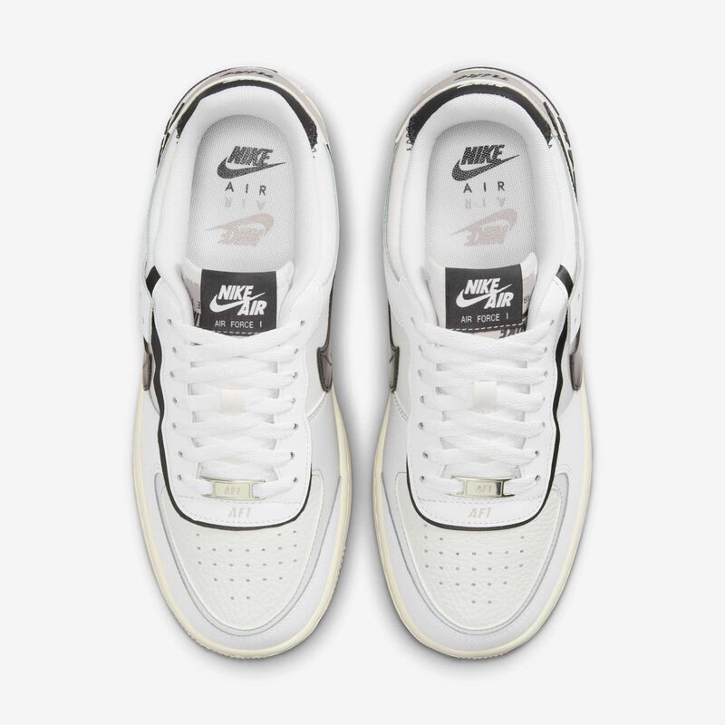 Nike Air Force 1 Shadow, Blanco/Gris Universitario/Tinte Platino/Sombrío Apagado, hi-res