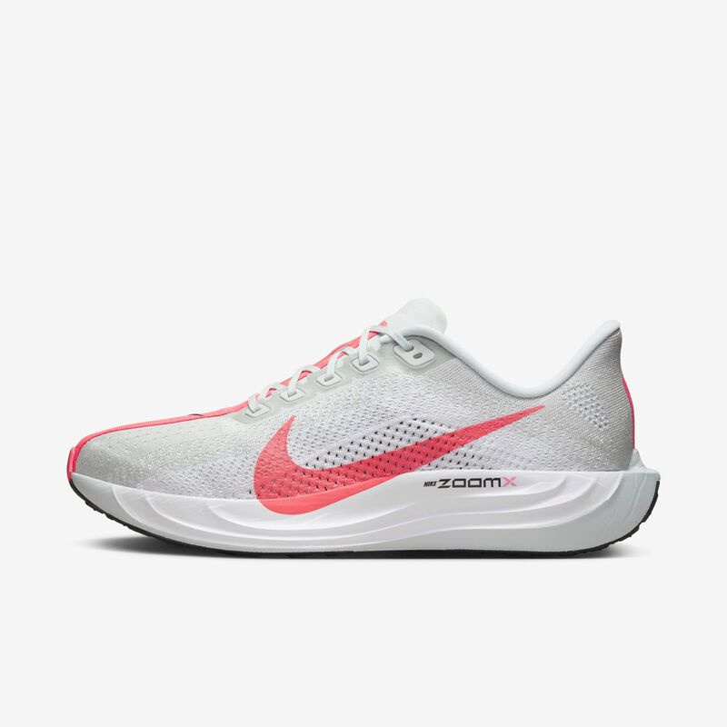Nike Pegasus Plus, Barely Grey/Blanco/Negro/Hot Punch, hi-res