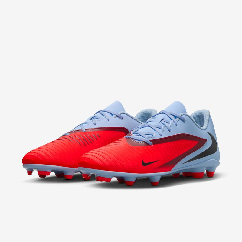 Nike Phantom 6 Low Club, Tinte Real/Carmesí Brillante, hi-res