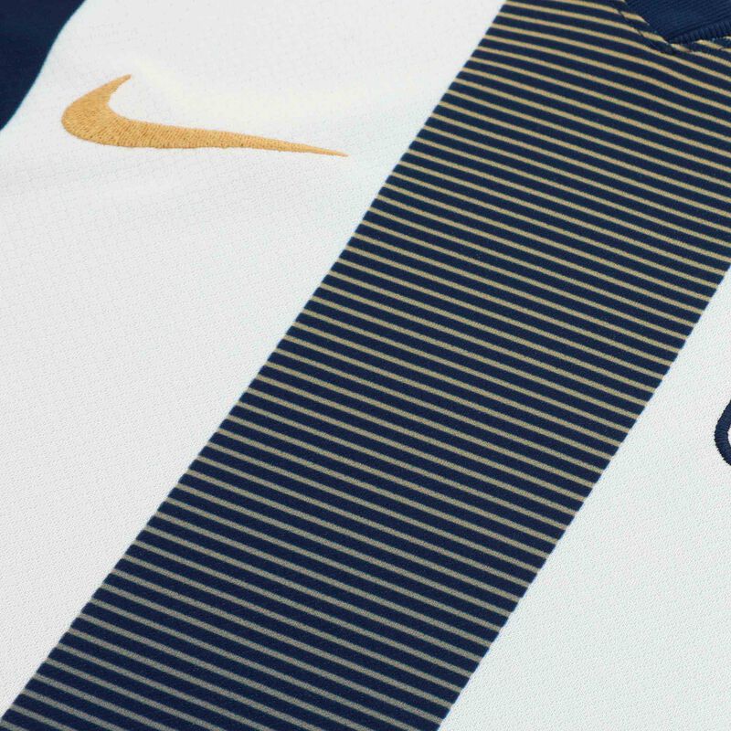 Nike Camiseta Hombre Alianza Lima 2025 Local, Azul Noche/Blanco/Dorado, hi-res