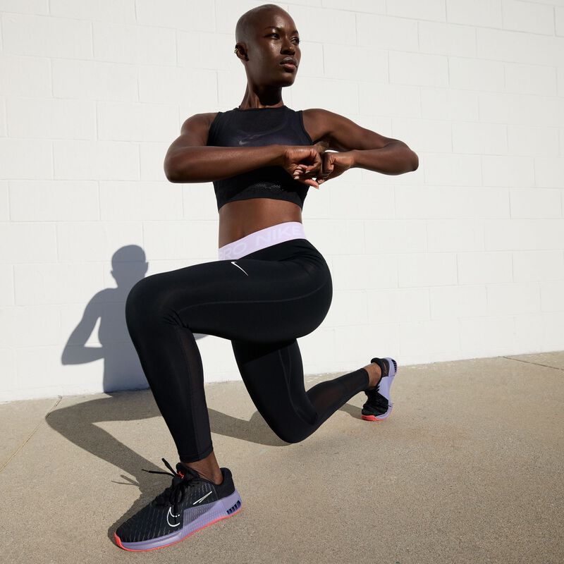 Nike Metcon 9, Negro/Plata Metalizado-Lila Bloom, hi-res