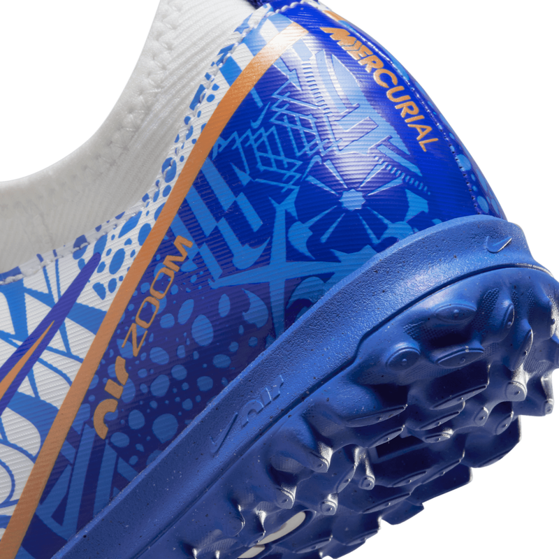 Nike Jr. Zoom Mercurial Vapor 15 Academy CR7 TF, BLANCO, hi-res