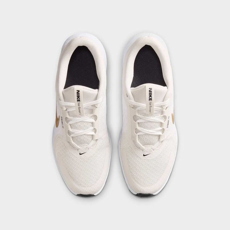 Nike Star Runner 5, Tinte platino/Negro/Oro metalizado, hi-res