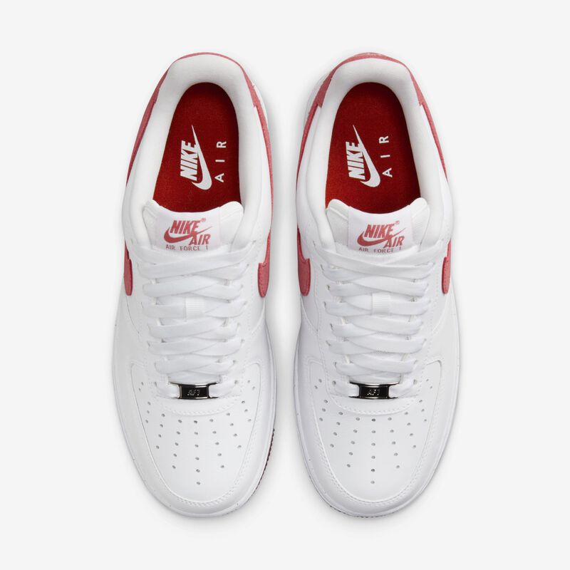 Nike Air Force 1 '07, Blanco/Rojo del Equipo/Rojo Dragón/Adobe, hi-res