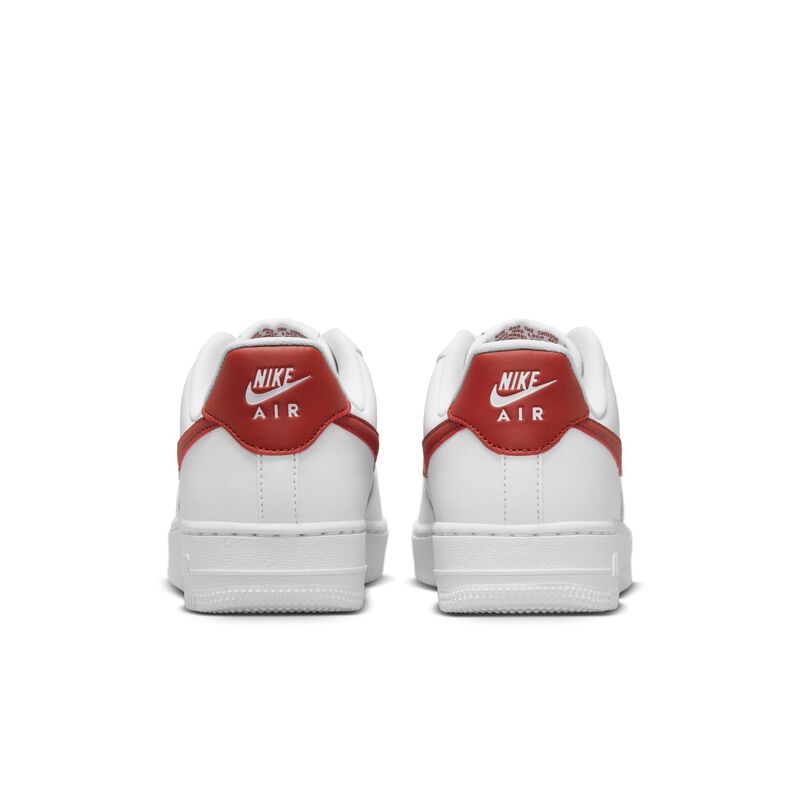 Nike Air Force 1 '07, Blanco/Naranja Rugoso, hi-res