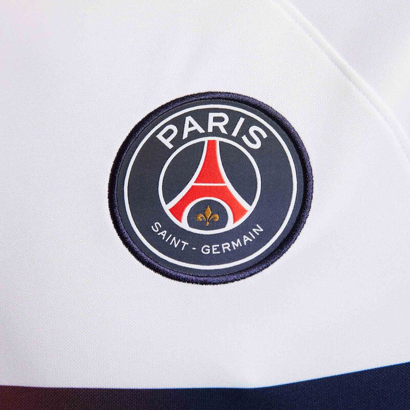 Paris Saint-Germain visitante 2023/24 Stadium, Blanco/Azul marino medianoche/Azul marino medianoche, hi-res