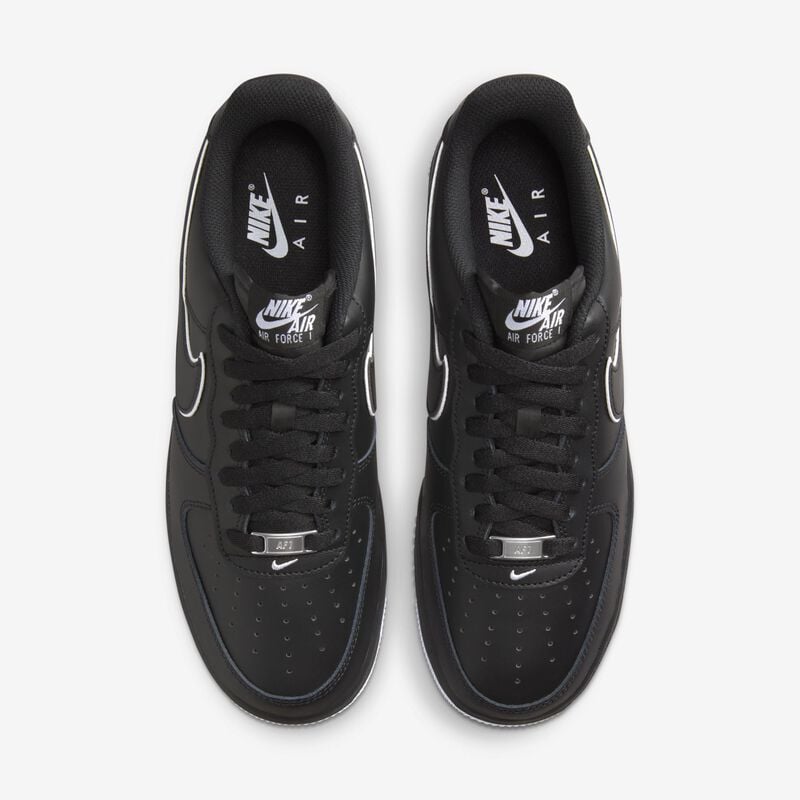 Nike Air Force 1 '07, Negro/Negro/Blanco, hi-res