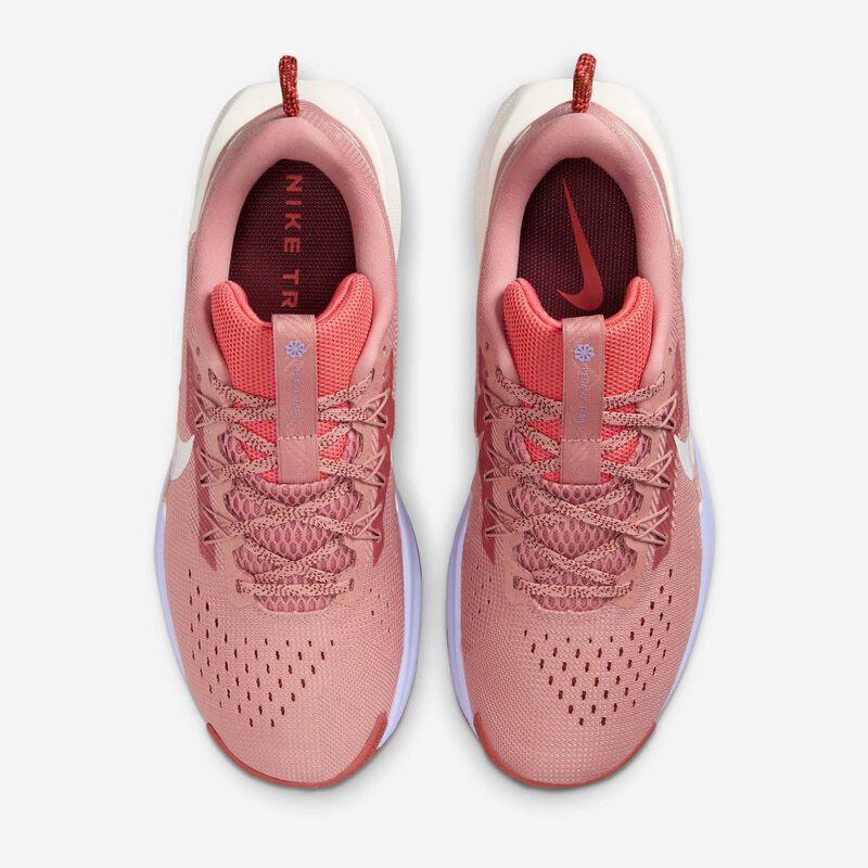 Nike Pegasus Trail 5, Rojo Nebulosa/Vela/Hielo Lila/Piedra De Marte, hi-res