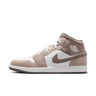 Air Jordan 1 Mid, Piedra enigma/Blanco cumbre/Gris oliva, hi-res
