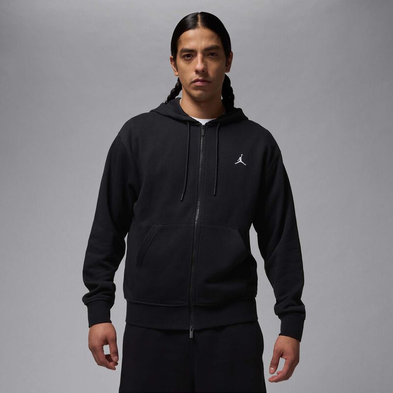 Jordan Brooklyn Fleece, Negro/(Blanco), hi-res