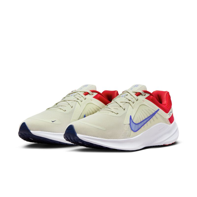 Nike Quest 5, Mar de cristal/Rojo universitario/Blanco/Azul gozo, hi-res