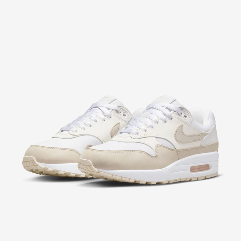 Nike Air Max 1 Premium, Blanco Cumbre/Fantasma/Pale Vanilla/Sanddrift, hi-res