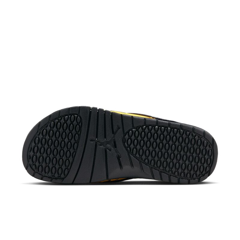 Jordan Hydro 4 Retro, Negro/Amarillo tour, hi-res