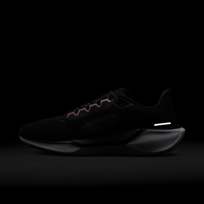 Nike Pegasus 41, Negro/Lt Wild Mango-Gris Frío-Blanco, hi-res