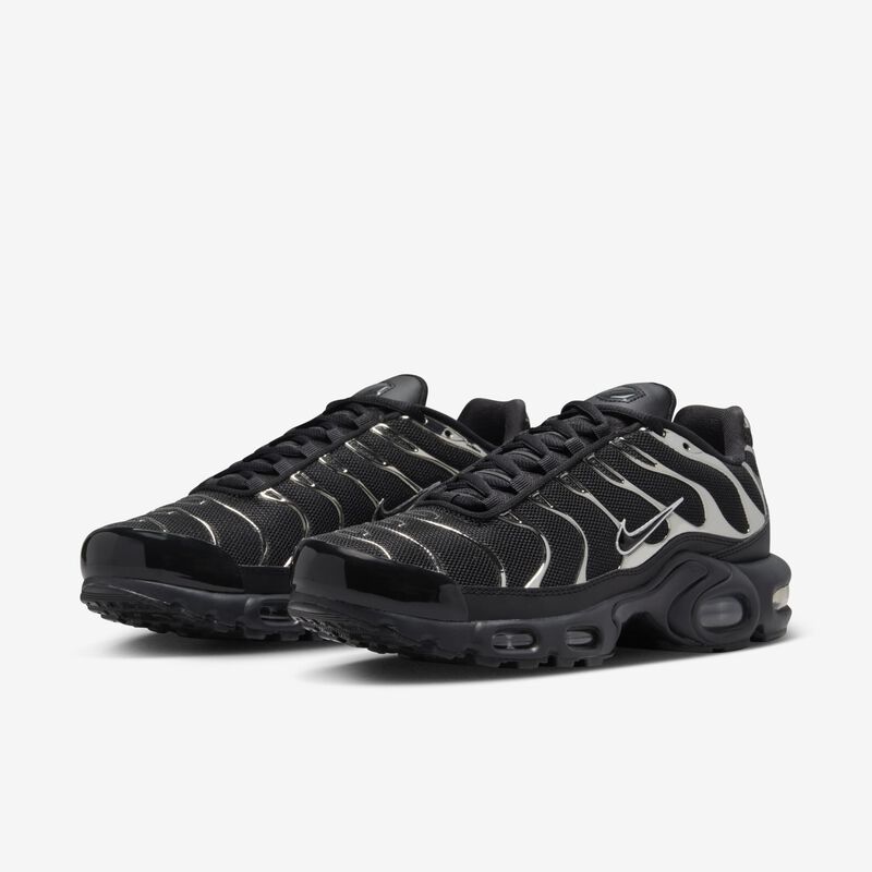 Nike Air Max Plus SE, Negro/Plata Metalizado/Laser Crimson/Negro Claro, hi-res