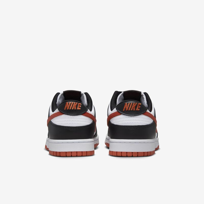 Nike Dunk Low Retro, Blanco/Negro/Rojo Dragón, hi-res