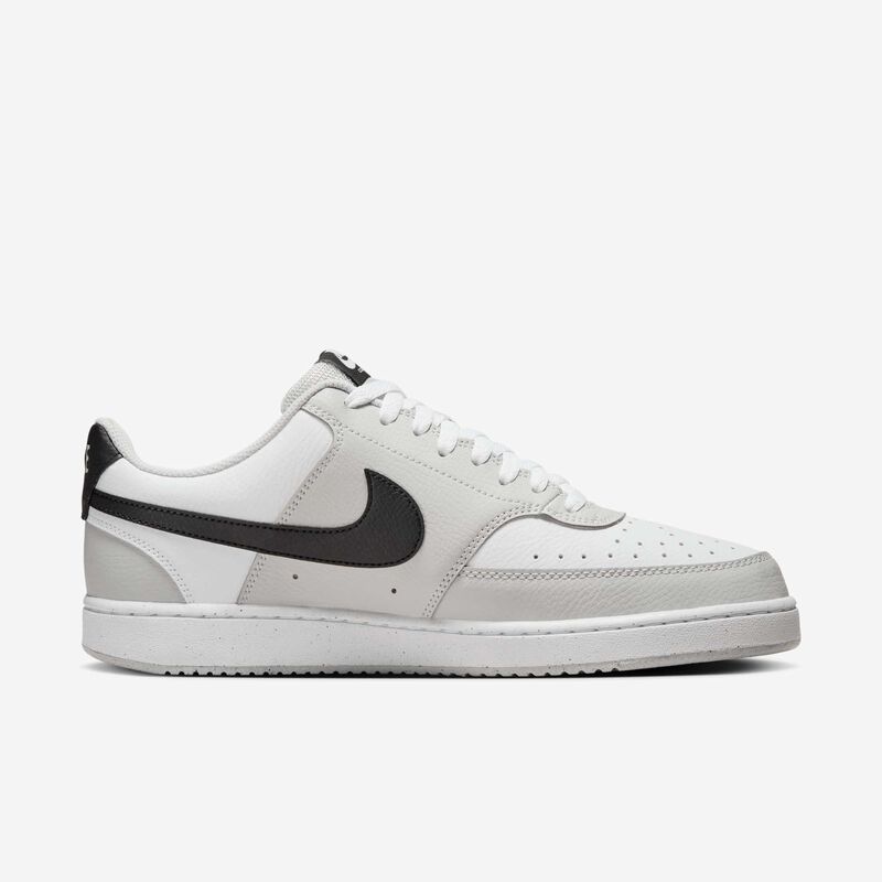 Nike Court Vision Low, Gris Niebla/Blanco/Negro, hi-res